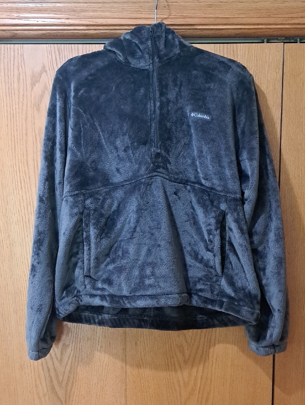 Columbia Plush Half-Zip Pullover - Charcoal Gray